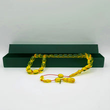 Lade das Bild in den Galerie-Viewer, Tesbih Tespih ZAR Ömer Das Kapsül Sari Gelb Prayerbeads Rosary Gebetskette Misbaha Design