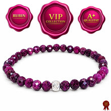 Lade das Bild in den Galerie-Viewer, Rubin Armband A+ Qualität – 100 % Handarbeit aus Deutschland | SARB-BIJOU VIP COLLECTION