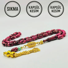Lade das Bild in den Galerie-Viewer, Tesbih Tespih SIKMA KATALIN VIZYON PÜSKÜL Kapsül Rosary Prayerbeads Gebetskette Misbaha Tasbih
