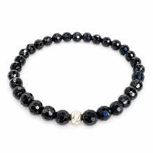 Lade das Bild in den Galerie-Viewer, SARB-BIJOU VIP COLLECTION – Turmalin-Armband A+ Qualität mit 925-Silber-Verschluss, facettierten Perlen und elastischem Gummizug
