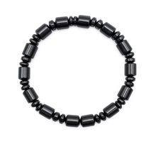 Lade das Bild in den Galerie-Viewer, Hämatit Armband Herren Ø60mm – Naturstein Schmuck – Geschenk im Etui
