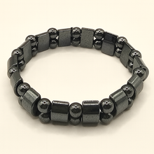 Lade das Bild in den Galerie-Viewer, Hämatit Armband Herren Ø60mm – Naturstein Schmuck – Geschenk im Etui