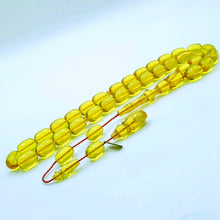 Lade das Bild in den Galerie-Viewer, Tesbih Tespih ZAR Ömer Das Kapsül Sari Gelb Prayerbeads Rosary Gebetskette Misbaha Design