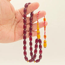 Lade das Bild in den Galerie-Viewer, Tesbih Tespih OSMANLI BENZETME Kapsül Prayerbeads Rosary Prayerbeads Rosary Model Gebetskette Misbaha Kolye Design