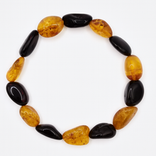 Lade das Bild in den Galerie-Viewer, Armband Echter Bernstein elastischer Faden Hochwertiger Edelstein
