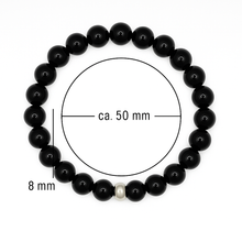 Lade das Bild in den Galerie-Viewer, Onyx Armband für Damen – Elegantes Natursteinarmband mit starker Wirkung