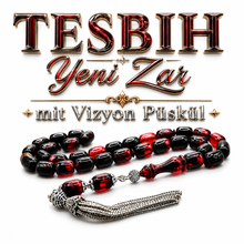 Lade das Bild in den Galerie-Viewer, Tesbih Tespih ZAR KAPSÜL Rosary Prayerbeads Gebetskette Misbaha