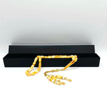 Lade das Bild in den Galerie-Viewer, Tesbih Tespih Damla Kehribar Amber Bernstein 15 Gr Vizyon Püskül 925 Echt Silber Rosary Prayerbeads Kapsül Subha Tasbih Misbaha Gebeteskette
