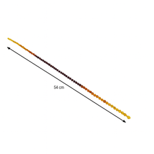 Lade das Bild in den Galerie-Viewer, Damen &amp; Herren Halskette aus echtem Bernstein – mit Etui &amp; Gewindeverschluss 54cm

