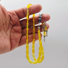 Lade das Bild in den Galerie-Viewer, Damla Kehribar Amber Bernstein SU DAMLASI 13 Gr VIZYON SERIES Püskül 925 Echt Silber Rosary Prayerbeads Kapsül Subha Tasbih Misbaha Gebeteskette
