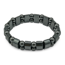 Lade das Bild in den Galerie-Viewer, Hämatit Armband Herren Ø60mm – Naturstein Schmuck – Geschenk im Etui
