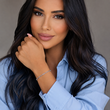 Lade das Bild in den Galerie-Viewer, SARB-BIJOU FIGARO Armband &amp; Fußkette aus 925 Sterling Echt-Silber – für Damen und Herren
