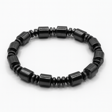 Lade das Bild in den Galerie-Viewer, Hämatit Armband Herren Ø60mm – Naturstein Schmuck – Geschenk im Etui
