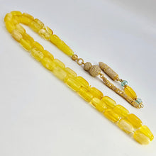 Lade das Bild in den Galerie-Viewer, Tesbih Tespih Damla Kehribar Amber Bernstein 23 Gr Rosary Prayerbeads Kapsül Subha Tasbih Misbaha Gebeteskette
