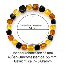 Lade das Bild in den Galerie-Viewer, Echtes Bernstein Armband – Hochwertiger Naturstein-Schmuck mit einzigartiger Energie
