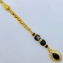 Lade das Bild in den Galerie-Viewer, Tesbih Tespih Obsidian Selection of the Master Collecttion Vizyon Püskül 8mm Rund Küre Gebetskette Rosary Misbah Subha Handmade inkl. Etui
