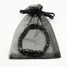 Lade das Bild in den Galerie-Viewer, Hämatit Armband Herren Ø60mm – Naturstein Schmuck – Geschenk im Etui
