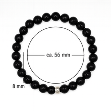 Lade das Bild in den Galerie-Viewer, Onyx Armband für Herren – Stilvolles Natursteinarmband mit kraftvoller Wirkung
