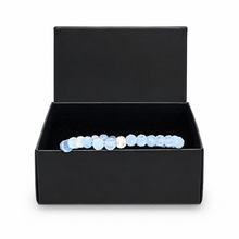 Lade das Bild in den Galerie-Viewer, Aquamarin Armband A+ Qualität – Facettierte Edelsteinperlen mit 925 Silberverschluss | SARB-BIJOU VIP COLLECTION

